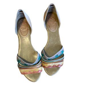 Latigo Anthropologie Boho Leather Sandals